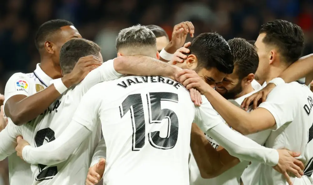 Real Madrid se viene imponiendo sobre el Elche. Foto: EFE Real Madrid se viene imponiendo sobre el Elche. Foto: EFE