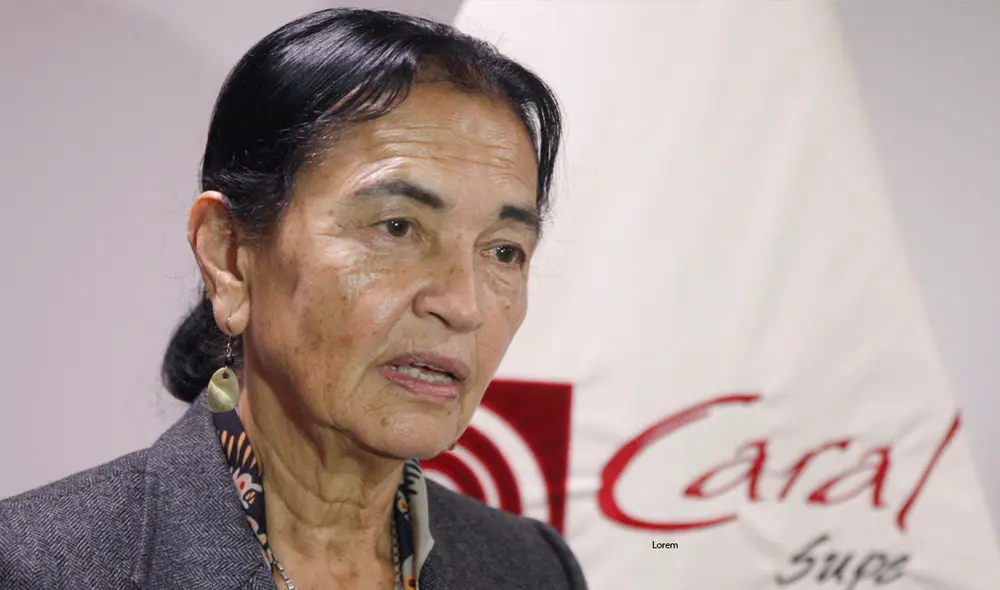 Denuncian a Ruth Shady. Foto: Andina