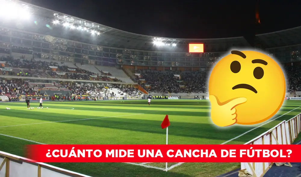 Conoce las medidas reglamentarias para la práctica del fútbol. Foto: composición-LR/GLR