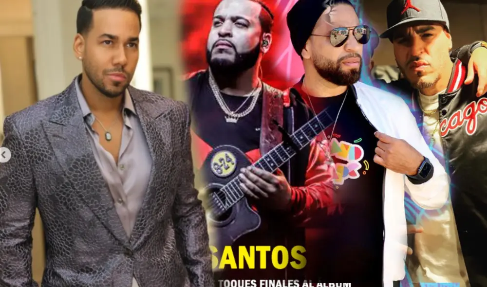 Aventura llegó a su fin en el 2011 luego de varios años de éxitos musicales. Foto: Composición LR/ capturas de Instagram de Romeo, Henry, Lenny y Max Santos