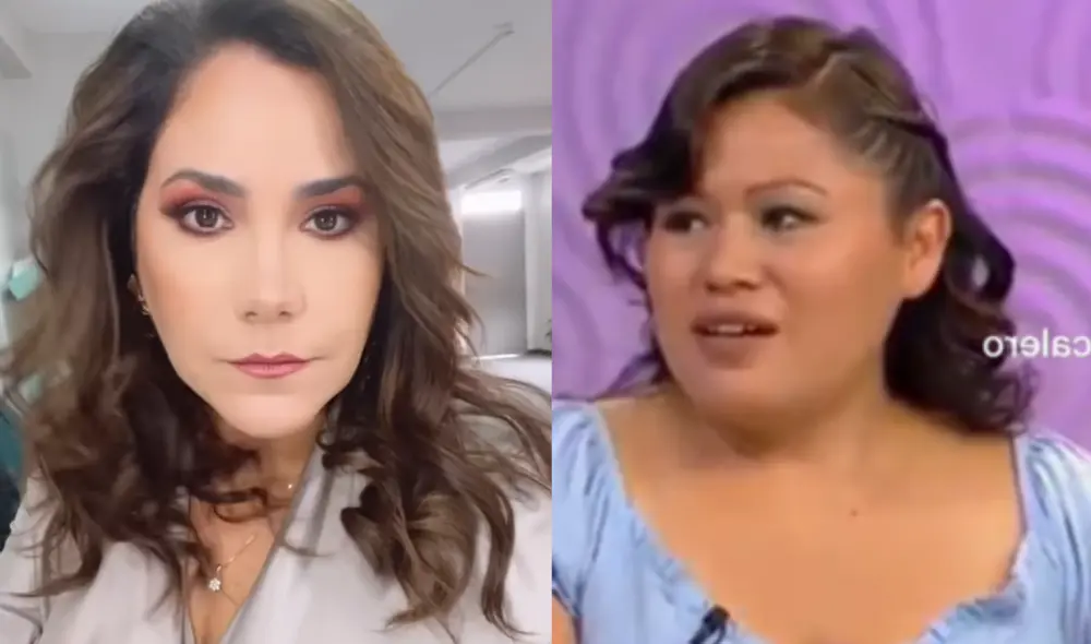 Andrea Llosa se indignó con los comentarios de Teodora Jiménez. Foto: composición LR/Instagram