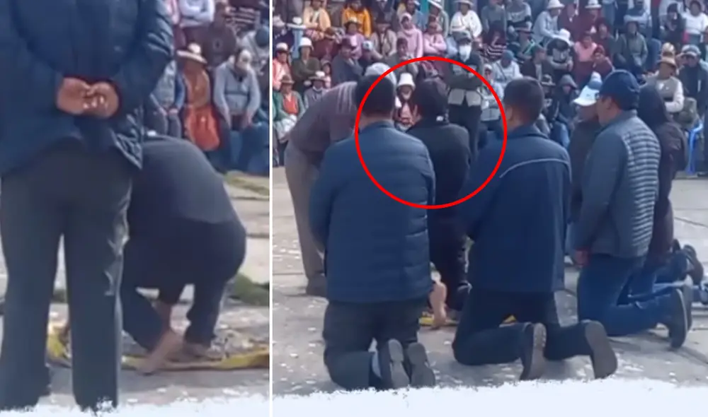 Hecho se registró en Azángaro. Foto: captura Noticias San Anton