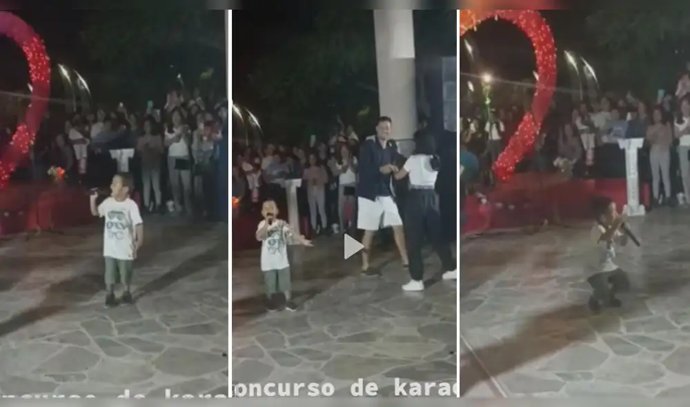 Pequeño Matias ha desatado el furor en TikTok con su estilo propio. Foto: composición LR