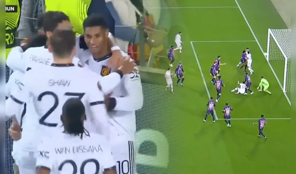 Manchester United remontó en menos de 10 minutos. Foto: ESPN Manchester United remontó en menos de 10 minutos. Foto: ESPN