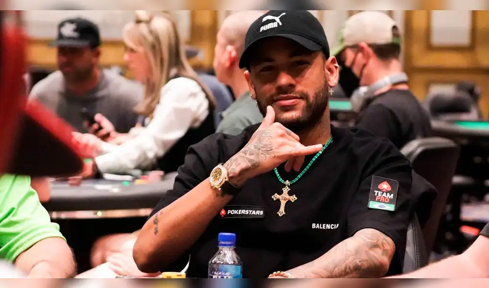 Neymar participó en dos torneos: fue eliminado de uno y en el otro clasificó a la siguiente ronda. Foto: Pokerstars Neymar participó en dos torneos: fue eliminado de uno y en el otro clasificó a la siguiente ronda. Foto: Pokerstars