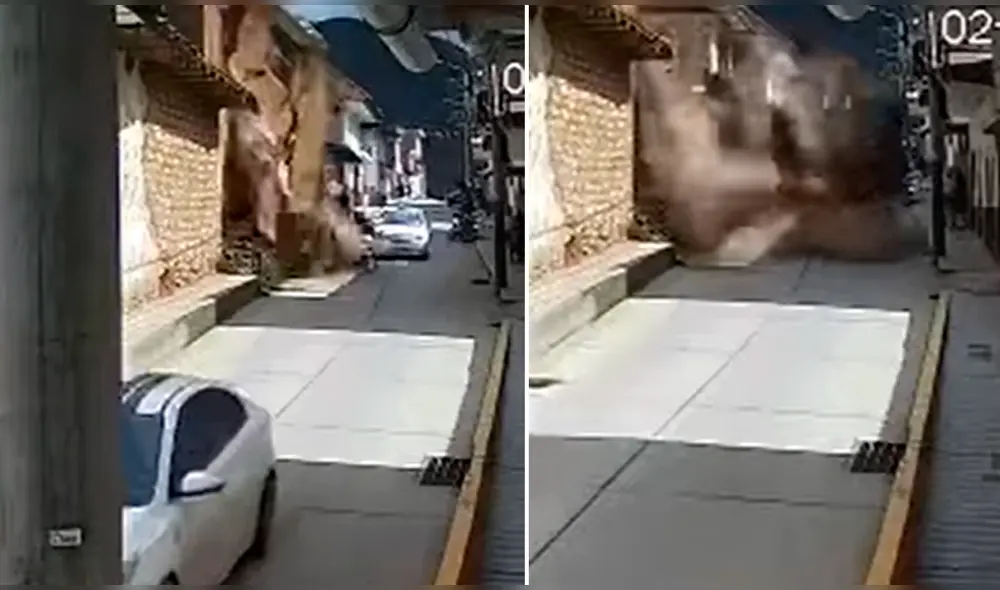 Hecho se registró a este 16 de febrero. Foto y video: El Clarín Amazonas Hecho se registró a este 16 de febrero. Foto y video: El Clarín Amazonas