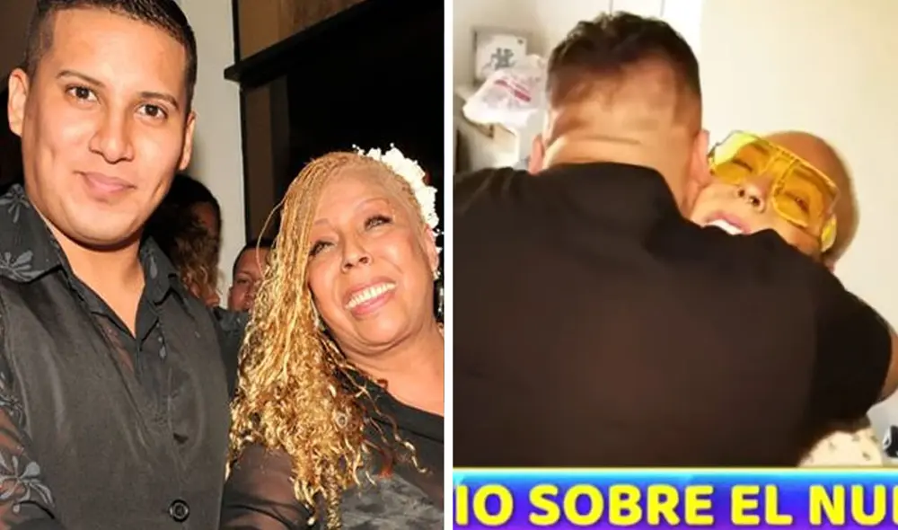 Lucía de la Cruz y Luis Caycho se casaron en el 2012. Foto difusión/captura ATV