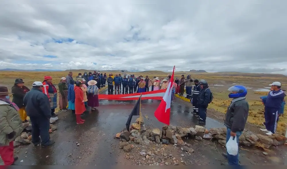 Paro nacional ocurre en distintos puntos del Perú. Foto: La República Paro nacional ocurre en distintos puntos del Perú. Foto: La República
