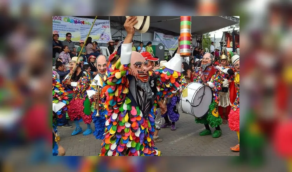 Cajamarca se caracteriza por la gran celebración de sus carnavales. Foto: Facebook/Carnaval de Cajamarca Cajamarca se caracteriza por la gran celebración de sus carnavales. Foto: Facebook/Carnaval de Cajamarca