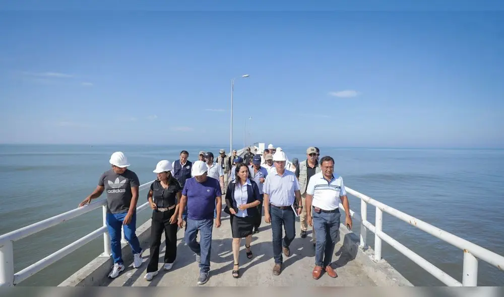 Las autoridades del Ministerio de la Producción realizaron una inspección en el DPA San José. Foto: Produce