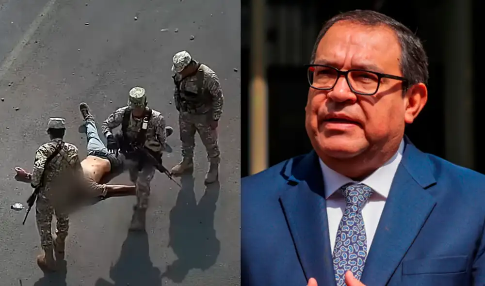 Alberto Otárola dijo que las Fuerzas Armadas están haciendo "un control territorial pacífico" en Puno. Foto: Video IDL-Reporteros/PCM/composición LR/Video: RPP