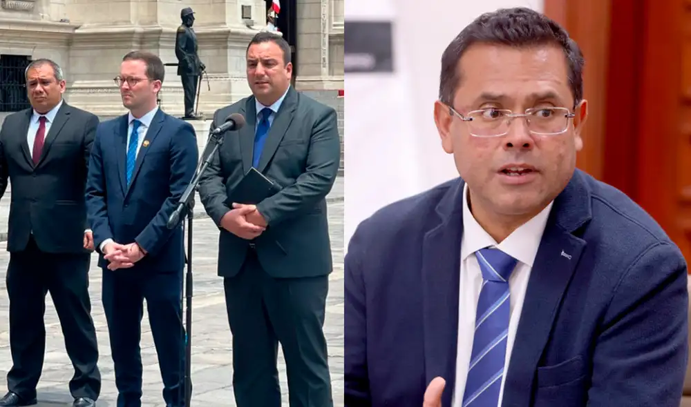 José Tello no quiso decir cuál sería la posición del Gobierno ante propuesta de dar amnistía a la Policía y Fuerzas Armadas. Foto: URPI-GLR/Presidencia/composición LR