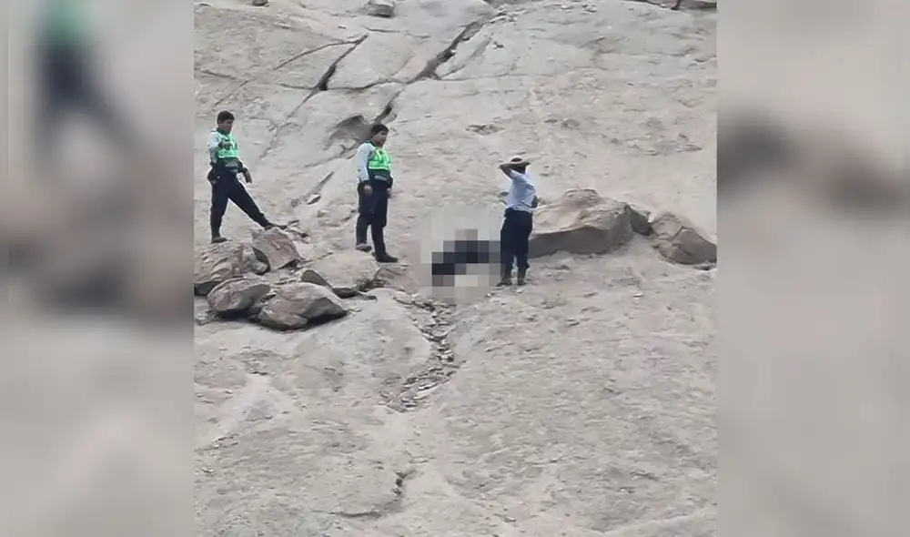 El ladrón cayó a un abismo de más de 500 metros de altura. Foto: Voces Noticias