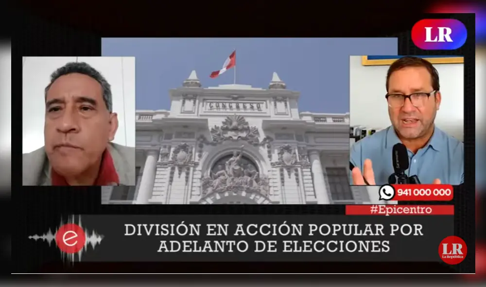 Mesías Guevara, dirigente de Acción Popular. Foto: LR+ Mesías Guevara, dirigente de Acción Popular. Foto: LR+