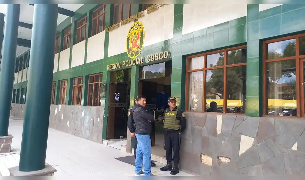 Región Policial de Cusco. Foto: Luis Álvarez/URPI.