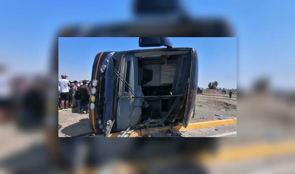 Accidente de empresa de transporte interprovincial Emtrafesa. Foto: RPP Noticias Accidente de empresa de transporte interprovincial Emtrafesa. Foto: RPP Noticias