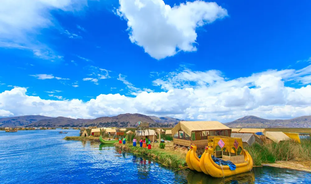 El lago Titicaca se ubica a 3.812 metros sobre el nivel del mar. Foto: Andina