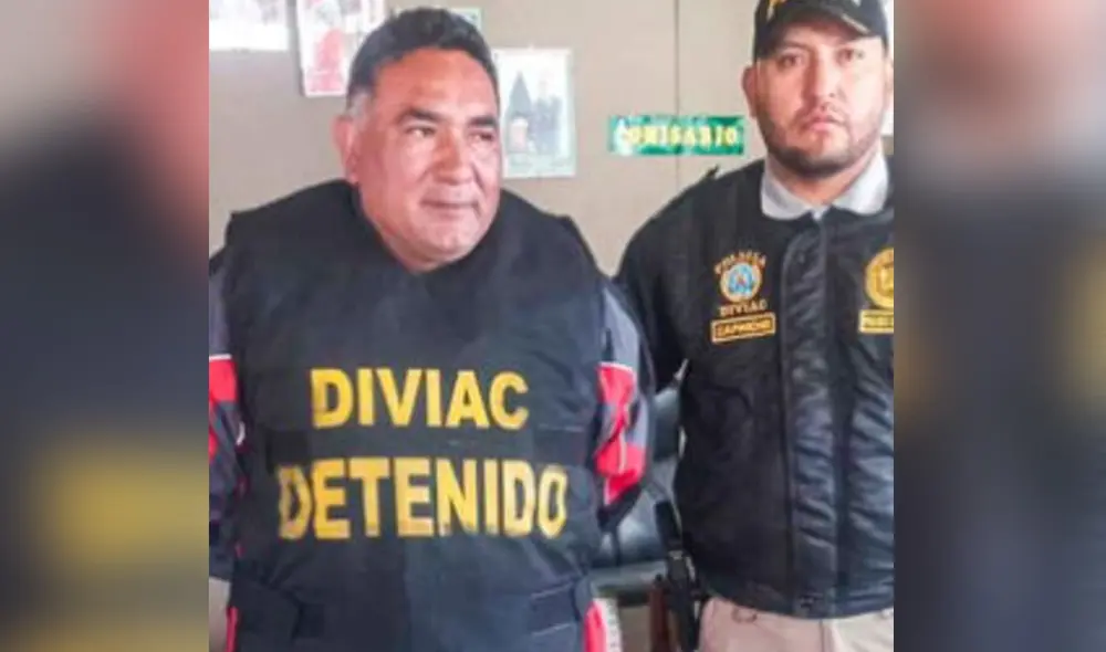 Capitán en retiro Hugo Gamero Ormeño fue detenido. Foto: PNP