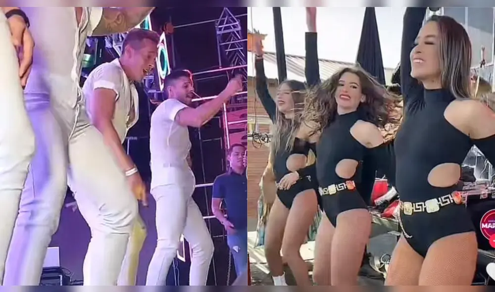 Bailarines y bailarinas de agrupación musical Maroyu. Foto: Captura de video/Difusión. Bailarines y bailarinas de agrupación musical Maroyu. Foto: Captura de video/Difusión.