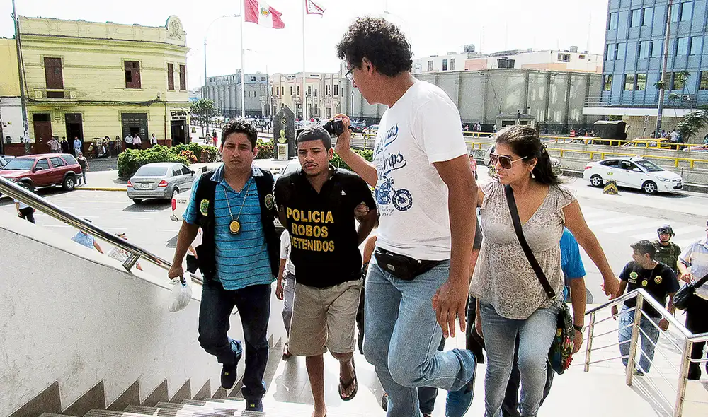 Preso. Miguel Antonio Sánchez Carlos fue detenido por la policía en abril del 2016. Foto: difusión