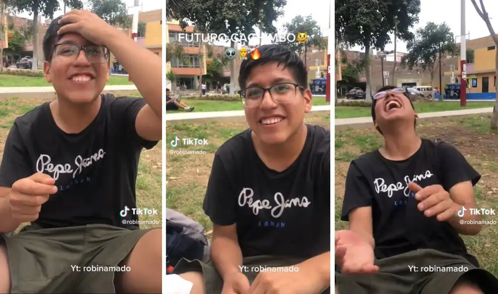 El video se hizo viral en todas las redes sociales. Foto: composición LR/captura de TikTok/@robinamado El video se hizo viral en todas las redes sociales. Foto: composición LR/captura de TikTok/@robinamado