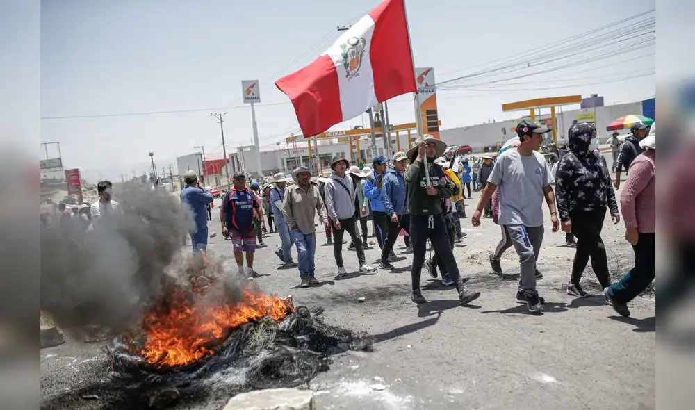 Protestas. Frentes en Arequipa los reactivan desde el lunes. Foto: La República. Protestas. Frentes en Arequipa los reactivan desde el lunes. Foto: La República.