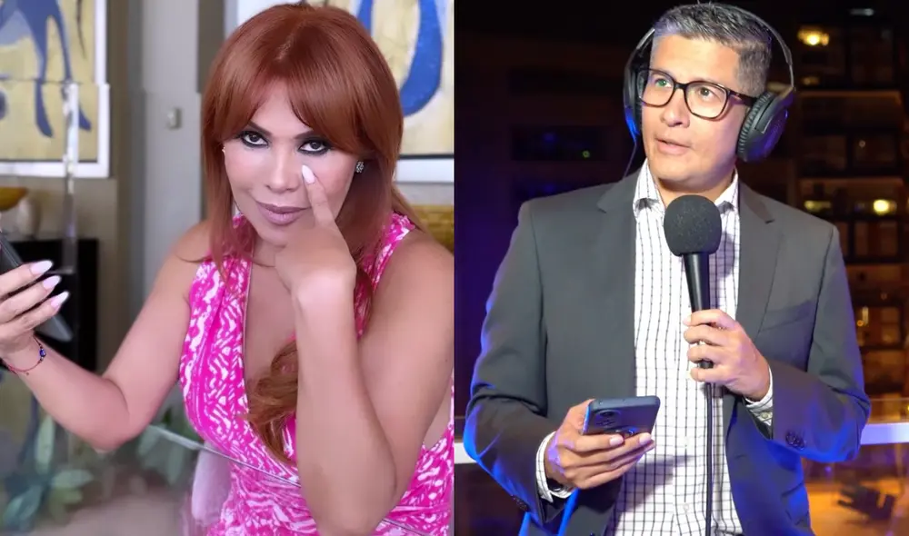 Magaly asegura que no saldría con Erick Osores aunque estuviera soltera. Foto: composición LR/Instagram - Video: Magaly Tv