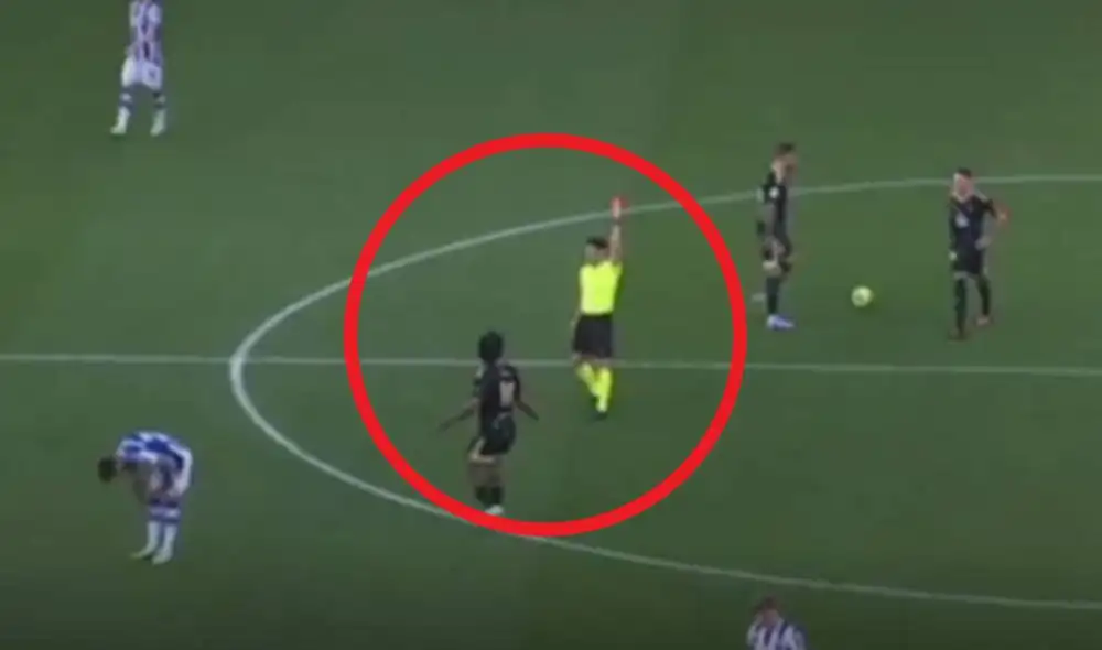 Renato Tapia tuvo un tarde para el olvido con el Celta de Vigo. Foto: captura ESPN