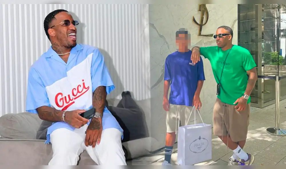 Jefferson Farfán pasea con su hijos por los centros comerciales de Miami. Foto: composición LR/Instagram/Jefferson Farfán