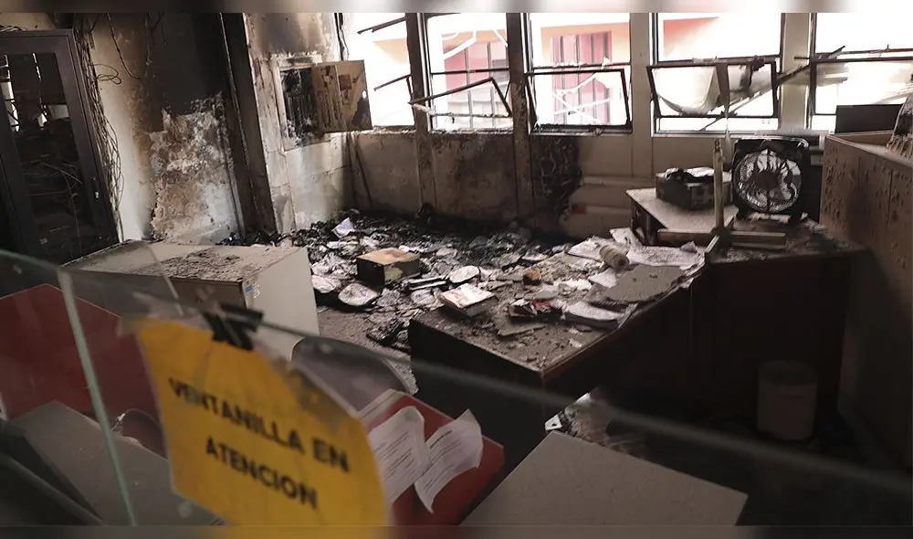 Corte de Lima: pedirán que PNP y Ministerio Público investigue incendio. Foto: Corte Superior de Lima