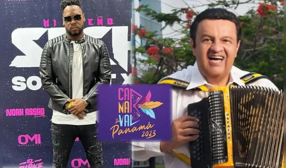 Carnaval de Panamá 2023: conoce a los artistas que se presentarán HOY, 18 de febrero. Foto: composición LR/Crítica/Panamá América