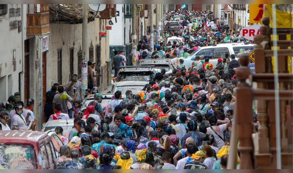 Carnavales en Cajamarca. Foto: Dbate Cajamarca