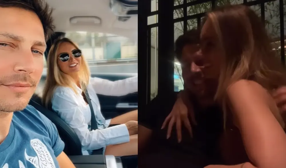 Carol Reali se muestra cariñosa con su pareja tras su llegada a Lima. Foto: composición LR/ @carolreali/Instagram