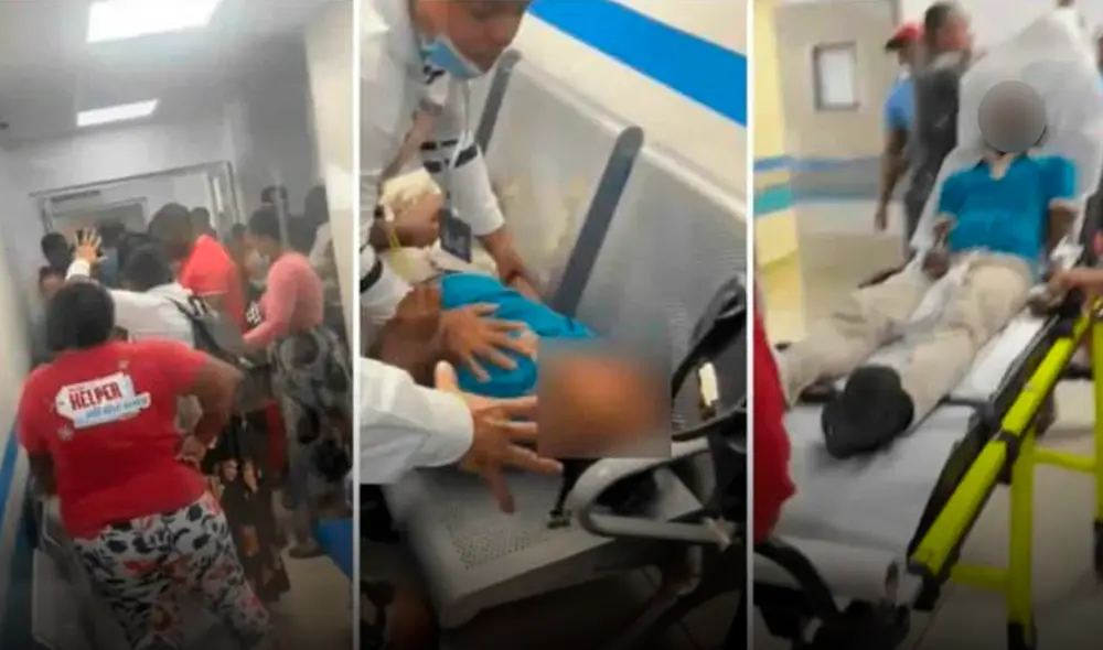 Los estudiantes entraron en pánico en República Dominicana. Foto: Periódico La Voz Los estudiantes entraron en pánico en República Dominicana. Foto: Periódico La Voz