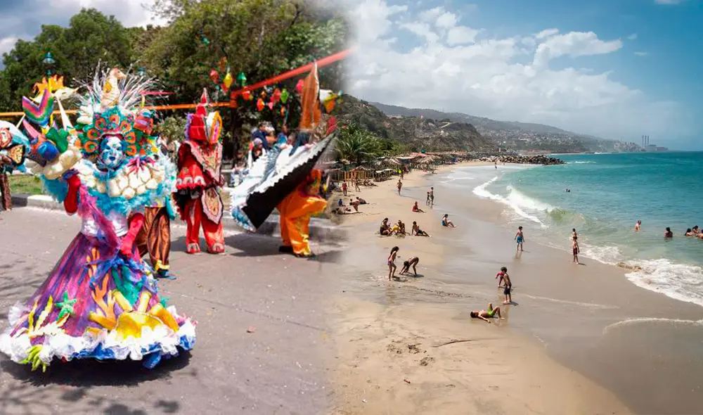 El Carnaval 2023 en La Guaira promete traer miles de visitantes desde distintas partes de Venezuela. Foto: composición LR / Porlavisión / El Diario