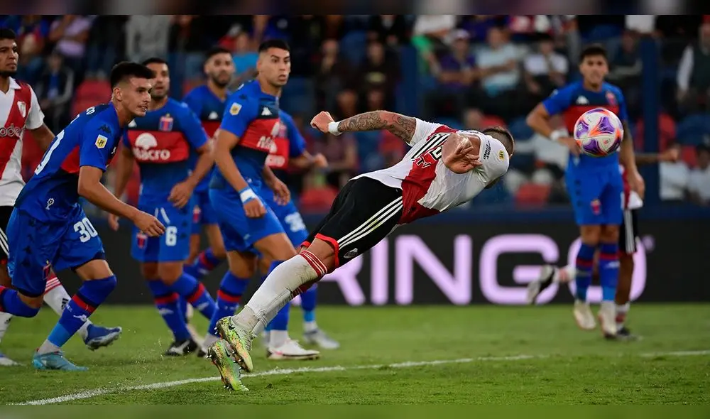 Leandro González Pírez marcó su primer gol en la Liga Profesional Argentina 2023. Foto: River Plate | Video: ESPN Leandro González Pírez marcó su primer gol en la Liga Profesional Argentina 2023. Foto: River Plate | Video: ESPN