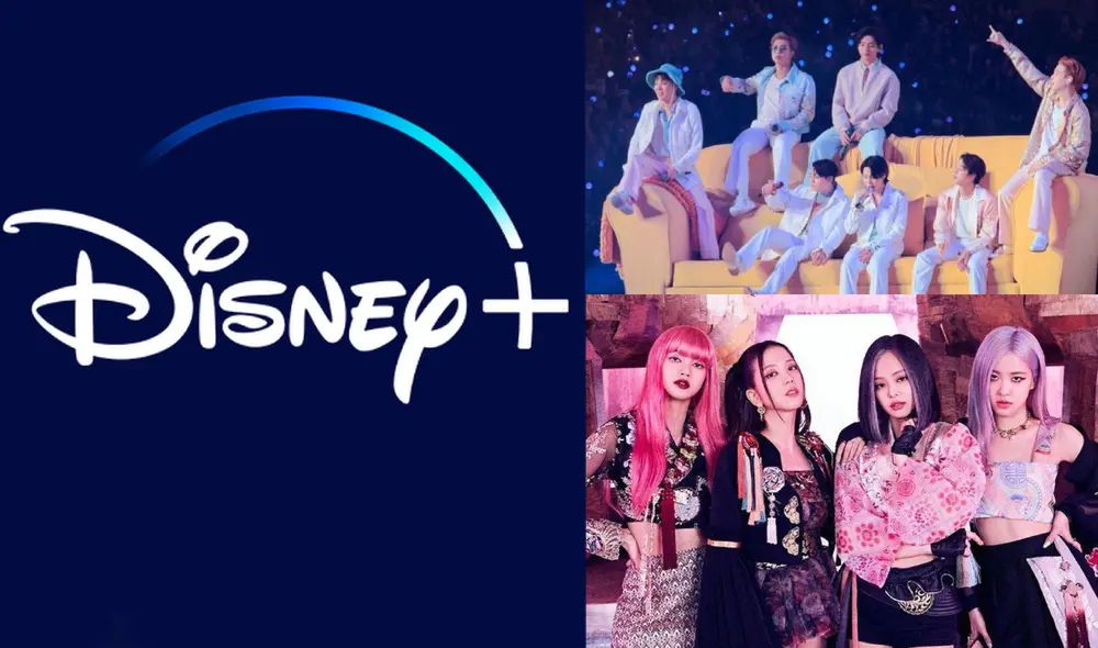 Disney Plus apuesta por el k-pop de la mano de BTS, BLACKPINK y Super Junior, grupo íconos del género musical. Foto: composición LR/Hybe/YG