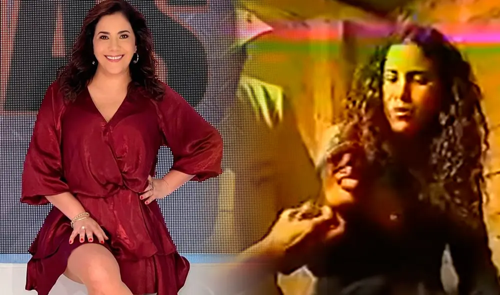 Andrea Llosa realizó sus prácticas desde los primeros ciclos de la carrera de Periodismo. Foto: composición LR/Andrea Llosa/Instagran/Panamericana TV