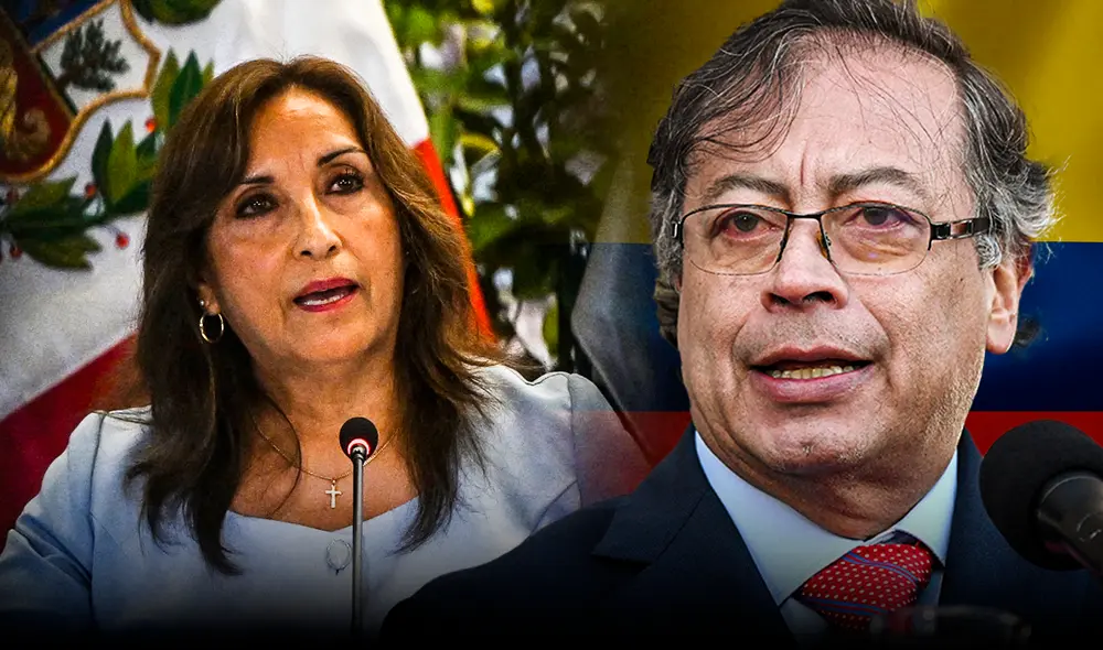 Tensión entre Perú y Colombia. Foto: composición LR/AFP Tensión entre Perú y Colombia. Foto: composición LR/AFP