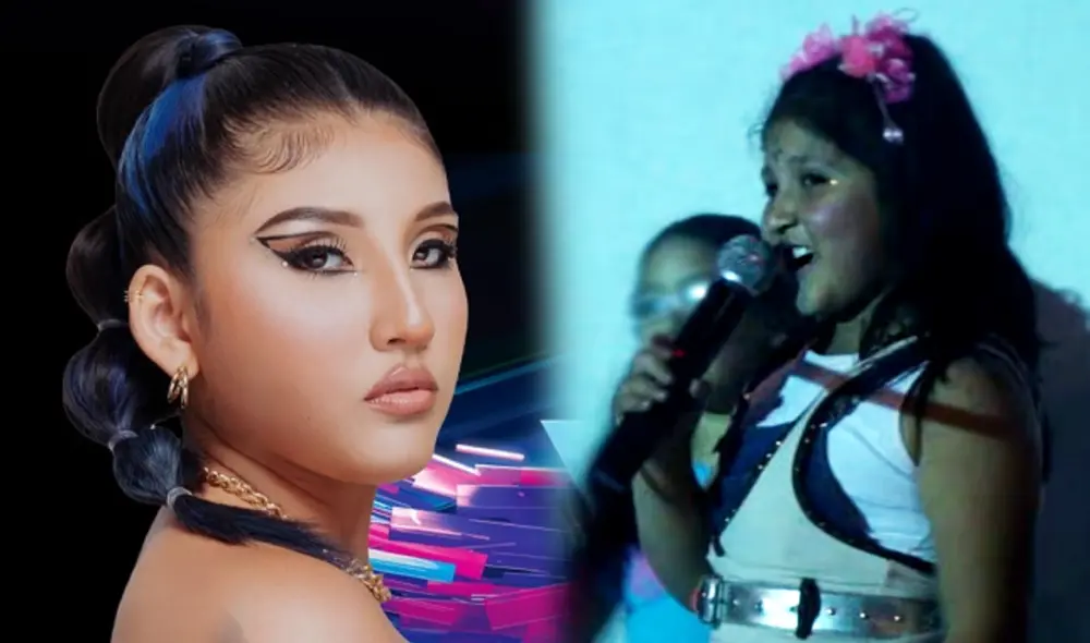 Milena Warthon canta desde muy pequeña, y empezó a hacerlo en público a los 8 años.Foto: composición LR/Viña del Mar/Milena Warthon/Youtube