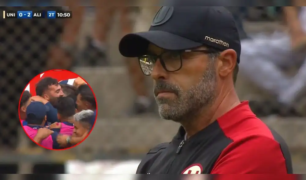 Carlos Compagnucci solo pudo observar cómo su equipo recibió el segundo tanto. Foto: captura de GolPerú | Video: GolPerú Carlos Compagnucci solo pudo observar cómo su equipo recibió el segundo tanto. Foto: captura de GolPerú | Video: GolPerú