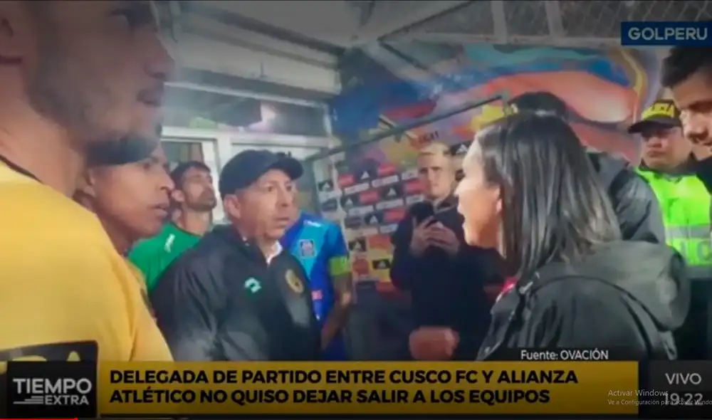 El encuentro de la Liga 1 2023 aún no empieza. Foto: captura GolPerú | Video: GolPerú