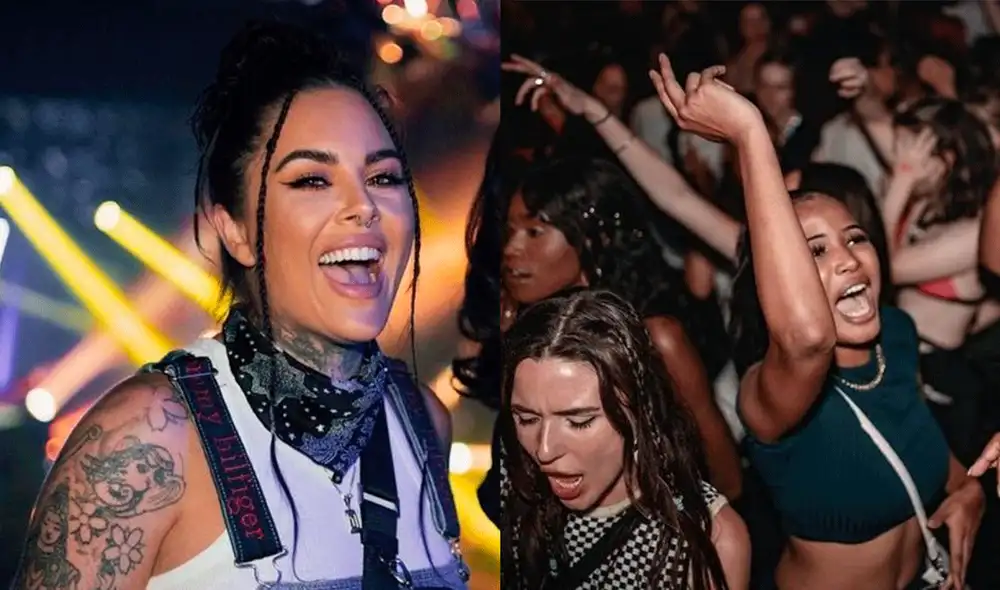 El nuevo proyecto de Teddy Edwardes se llama LICK y ya es viral en TikTok. Foto: composición LR / @teddyedwardes / @lickevents / Instagram. Video: @teddyedwardes / TikTok