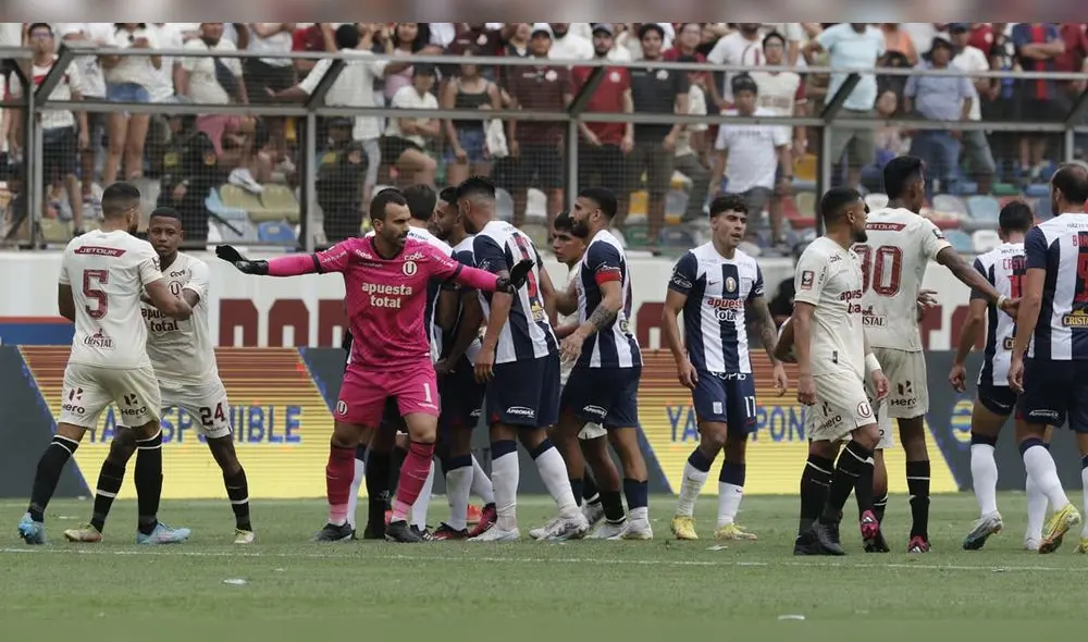 Alianza Lima volvió a ganarle a Universitario en el Estadio Monumental por segundo año consecutivo. Foto: Luis Jiménez/GLR