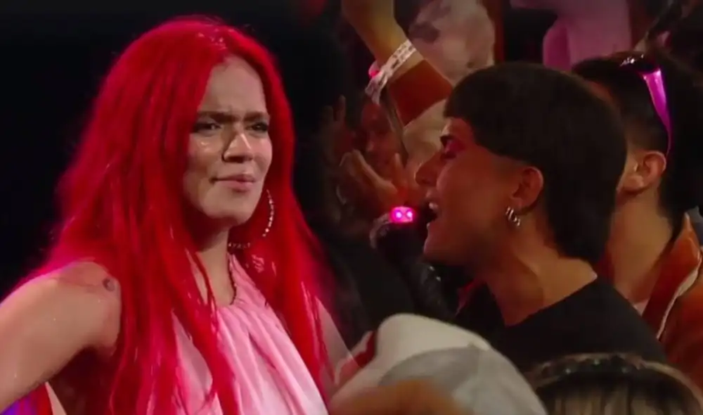 El público masculino sorprendió a Karol G al cantar "Tusa". Foto: composición LR/ Star +