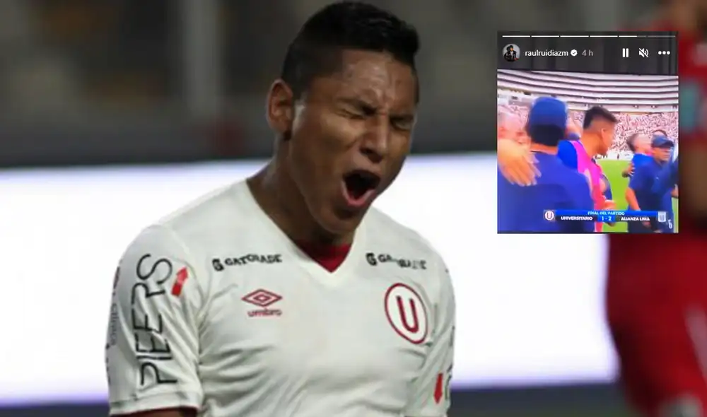 Raúl Ruidíaz debutó como futbolista profesional en Universitario. Foto: Libero