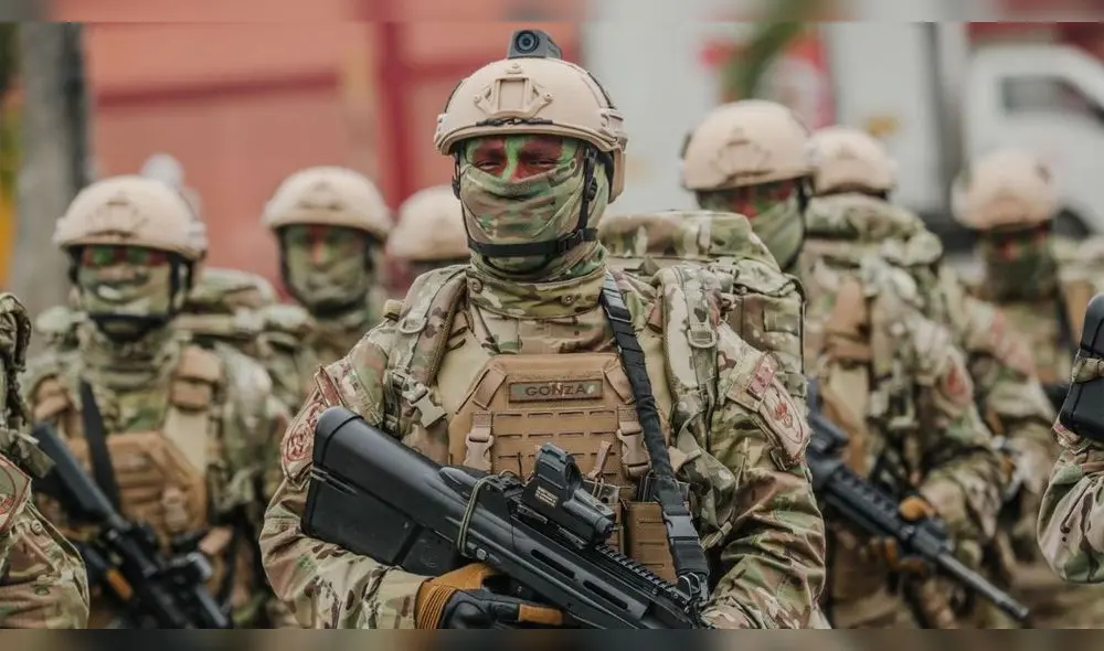 El ministro de Defensa aseguró que las Fuerzas Armadas están desplegadas en apoyo de la Policía Nacional del Perú (PNP).