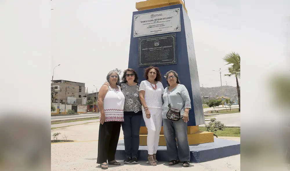 En el monumento a María Elena Moyano, donde cada febrero se realizan actos oficiales en memoria de la lideresa y su incansable labor por VES. Foto: Gerardo Marín/La República