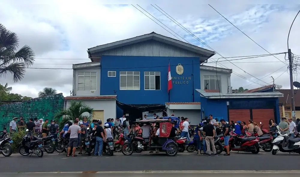Cuerpo de la víctima fue llevado a la morgue de Iquitos. Foto: Diario La Región