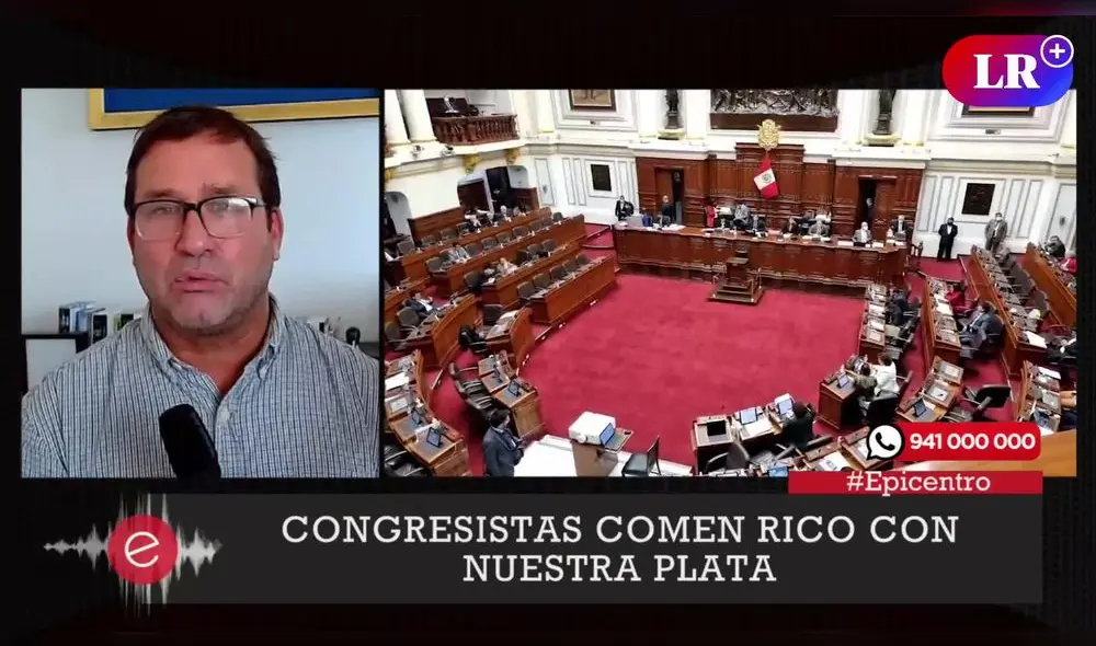 René Gastelumendi en Grado 5. Foto: captura LR+/Video: LR+ René Gastelumendi en Grado 5. Foto: captura LR+/Video: LR+